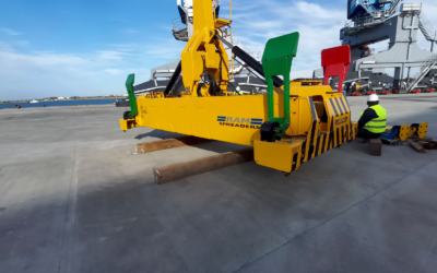 RAM Spreaders has recently commissioned a single lift MHC spreader
