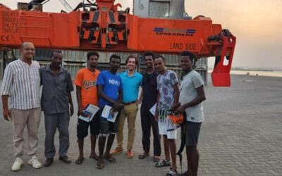 RAM goes that extra mile delivering practical training for port in a remote part of Africa